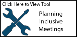 Click view tool: Planning Inclusive Meetings