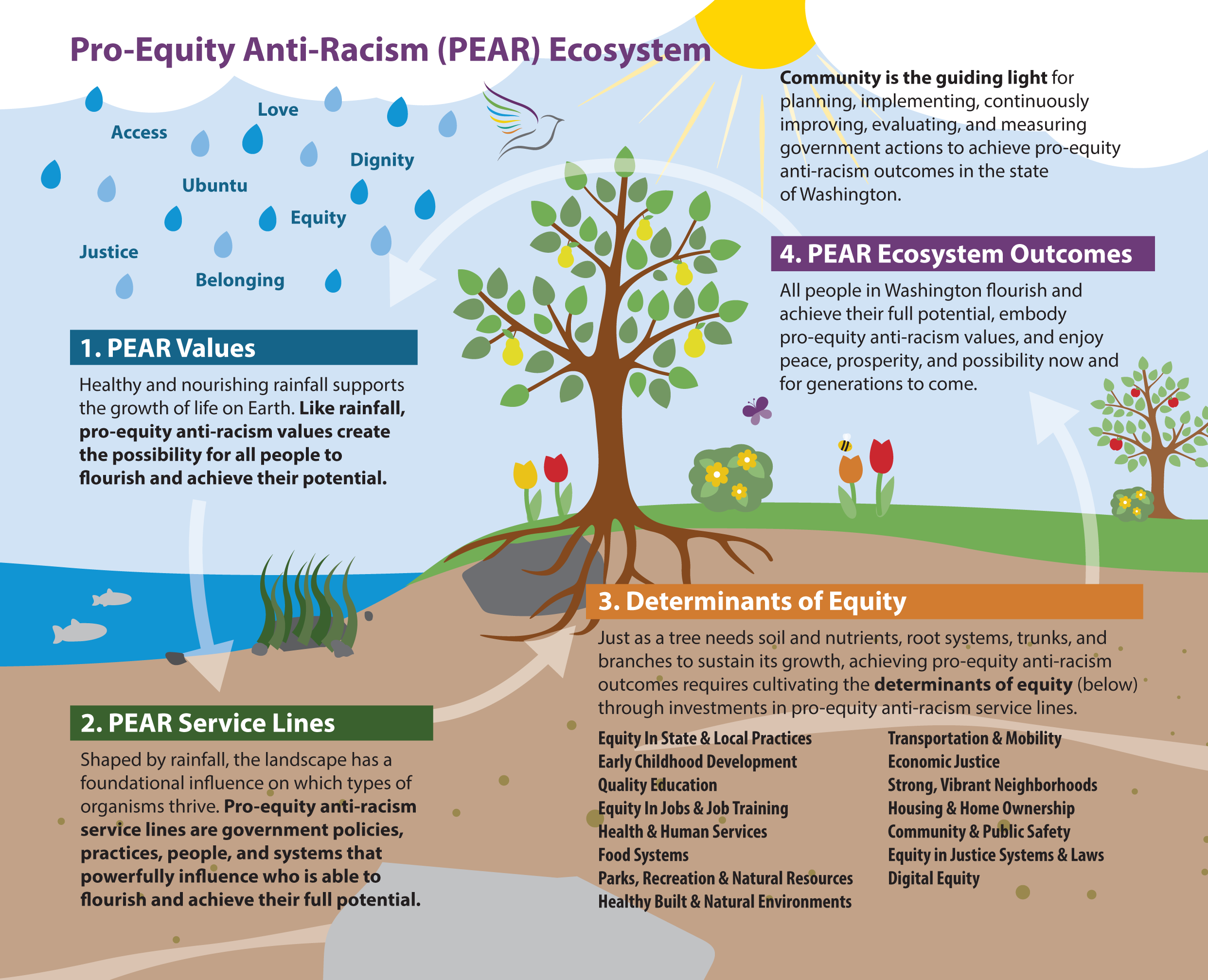 Pro-Equity Anti-Racism Ecosystem, description below.