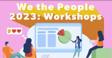 We the people workshops graphic