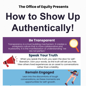 How to Show Up Authentically! Cover