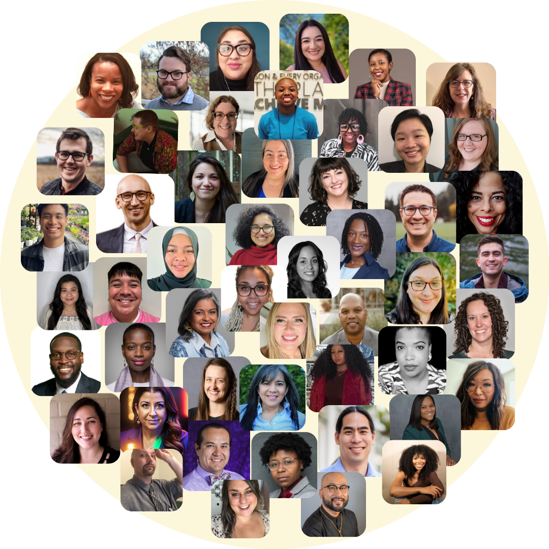 A group of photos of the members of the Office of Equity